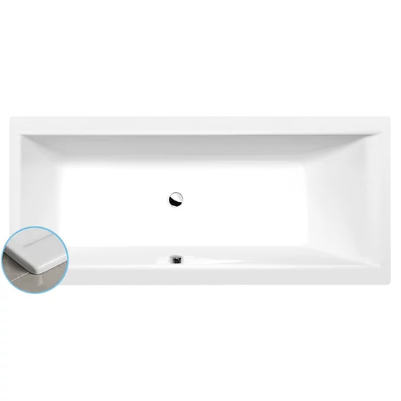 POLYSAN CLEO SLIM kád, 170x75x48cm