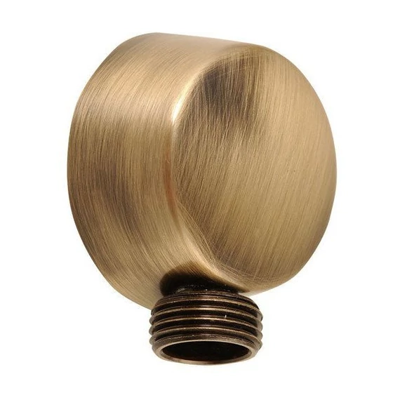SAPHO Kerek fali csatlakozó, bronz