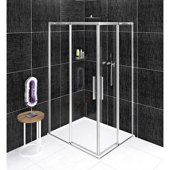 ALTIS LINE szögletes zuhanykabin, 1000x900mm, jobbos/balos, sarokbelépős