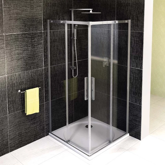 ALTIS LINE szögletes zuhanykabin, 900x900mm, sarokbelépős, transzparent üveg