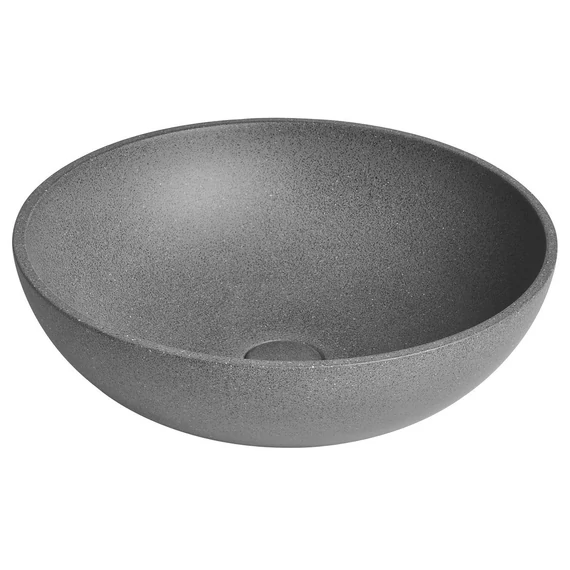 TURF betonmosdó, átm:44cm, szürke gránit
