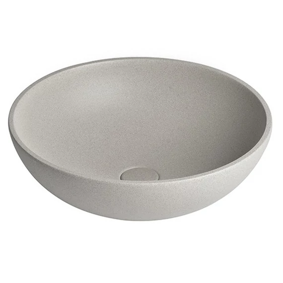 TURF betonmosdó, átm:44cm, fehér homokkő
