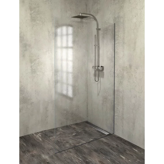 POLYSAN ARCHITEX LINE beépítési szett padlóhoz, falhoz, max:1200mm, matt fekete