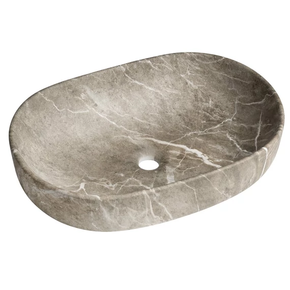 CALEO kerámiamosdó, 60x42cm, breccia márvány