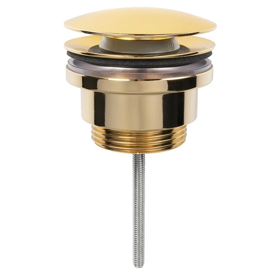 klik-klak mosdólefolyó, 5/4“, 5-65mm, arany