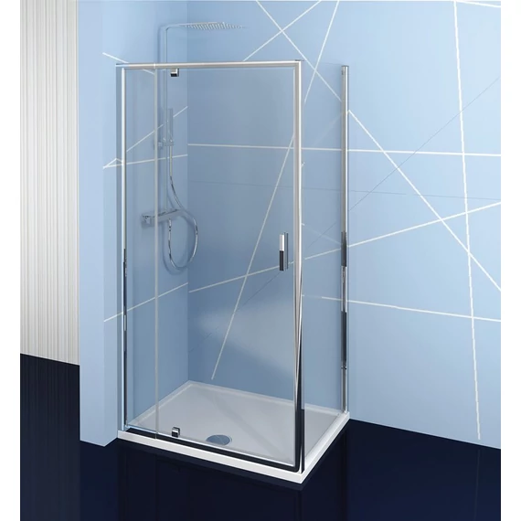 POLYSAN EASY LINE nyílóajtó oldalfallal, 800-900x700mm, transzparent üveg