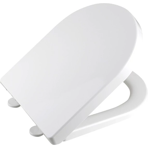 AQUALINE DONA WC-ülőke, soft close, easy take, PP, fehér,