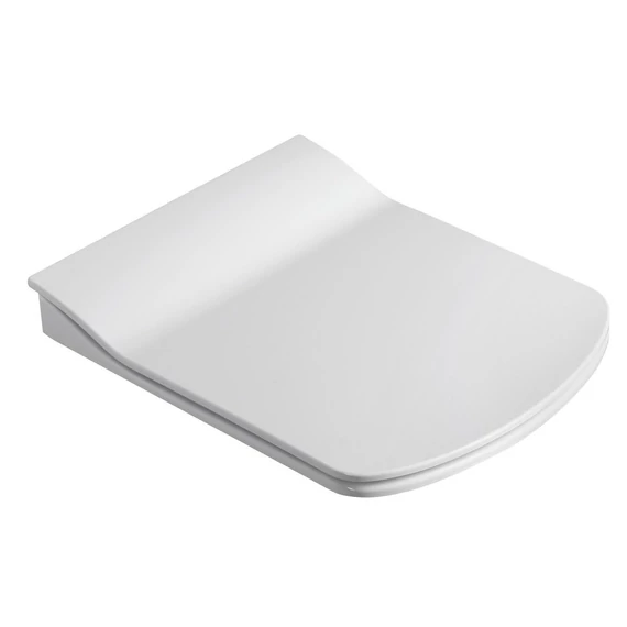 CREAVIT GLANC WC-ülőke, Slim soft close, duroplast, fehér