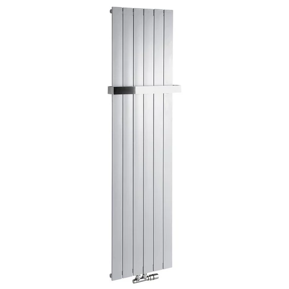 COLONNA fürdőszobai radiátor, 450x1800mm, 910W, metál ezüst