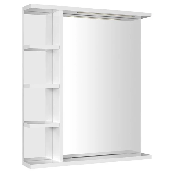 AQUALINE KORIN LED tükör világítással és polcokkal, 60x70x12cm