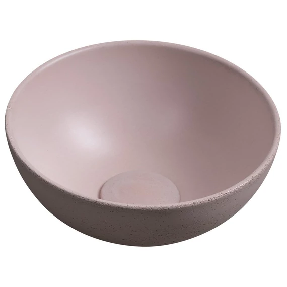MINOR betonmosdó, átm.:26cm, rózsaszín