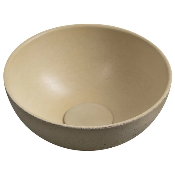 MINOR betonmosdó, átm.:26cm, sárga