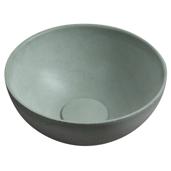 MINOR betonmosdó, átm.:26cm, zöld
