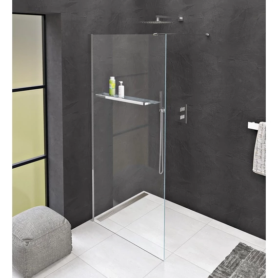 POLYSAN MODULAR SHOWER Fix zuhanyfal, törölközőtartó lyukakkal, 1000mm