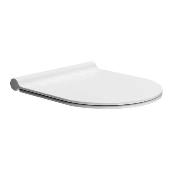 GSI PURA/KUBE X SLIM WC-ülőke, Soft Close, matt fehér