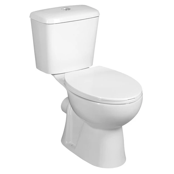 AQUALINE JOSE monoblokkos WC, hátsó kifolyású, 3/6l, duálgombos öblítőmechanikával