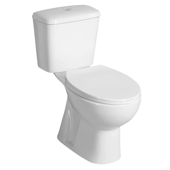AQUALINE MANUEL monoblokkos WC, alsó kifolyású, 3/6l, duálgombos öblítőmechanikával