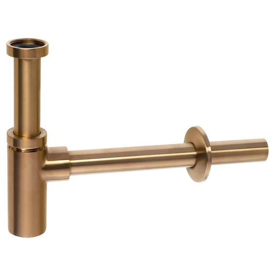 mosdószifon, 5/4", 32mm, matt réz
