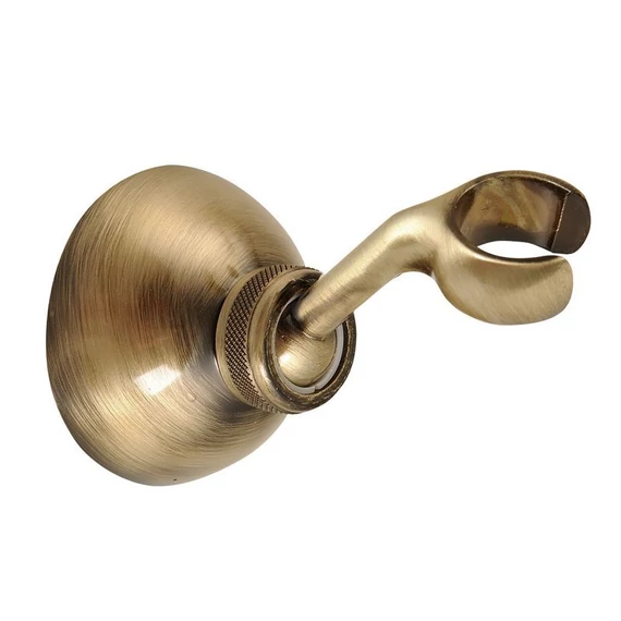 kézizuhany tartó, gömb, állítható bronz