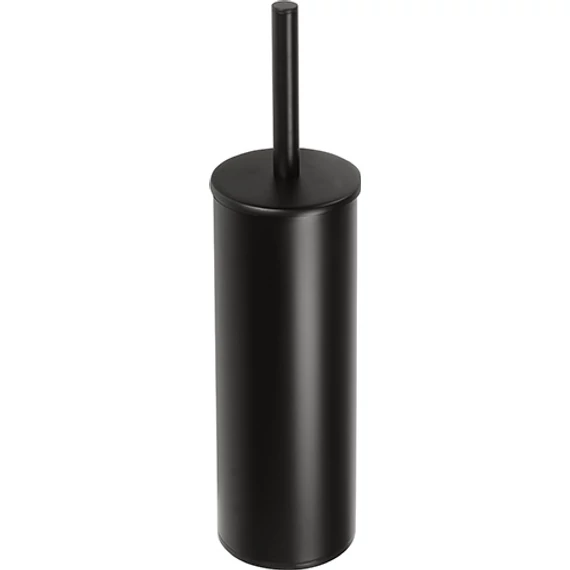 BEMETA DARK WC kefetartó álló vagy falra szerelhető, 95x380x105mm, fekete (102313060)