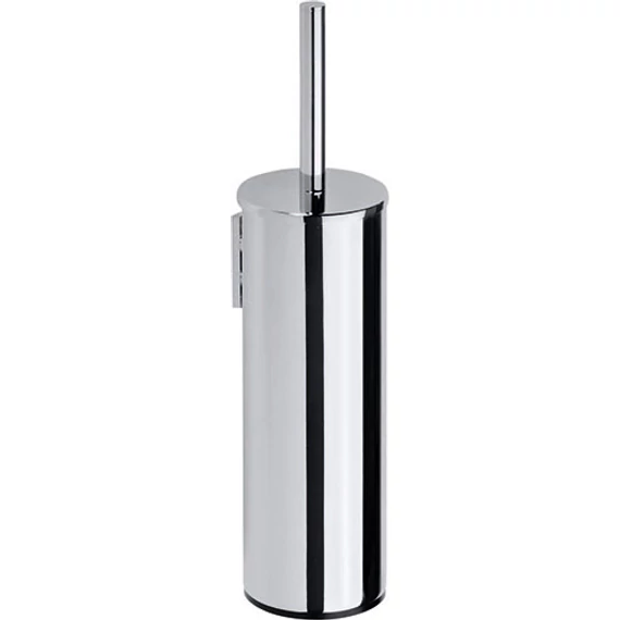 BEMETA OMEGA WC kefetartó álló vagy falra szerelhető, fehér kefe, 95x380x105mm, króm (102313066)
