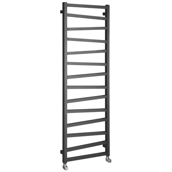 ZIG fürdőszobai radiátor, 500x1572mm, 582W, struktúrált antracit