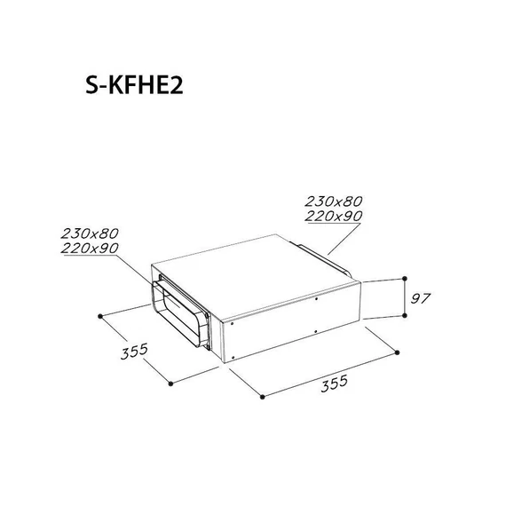SIRIUS - Páraelszívó aktívszén szűrő szett, SKFHE2