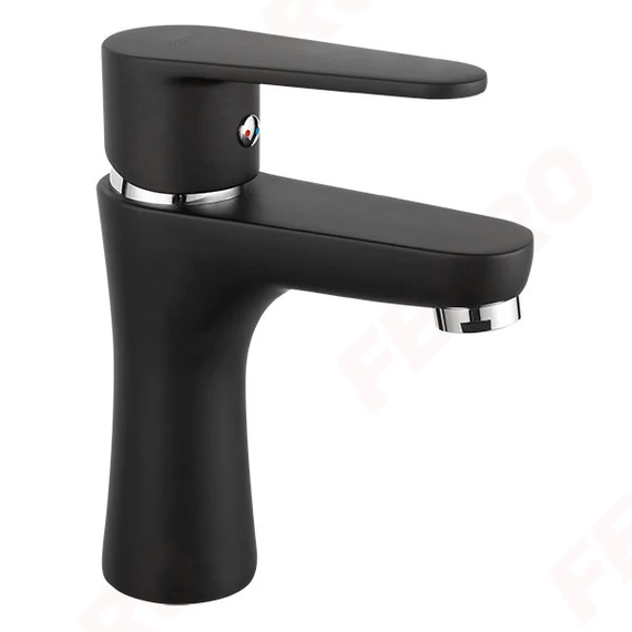 FERRO ALGEO BLACK mosdócsaptelep, álló, fekete