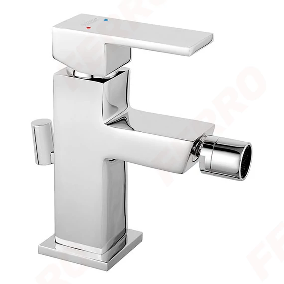 FERRO ZICCO bidécsaptelep, 5/4" automata leeresztő szettel, króm