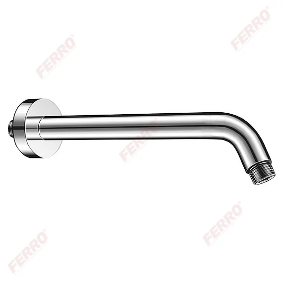 FERRO Fali zuhanykar fejzuhanyhoz, 120mm, króm