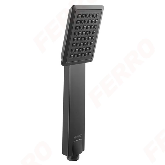 FERRO SINUS BLACK kézizuhany, 1 funkciós, fekete