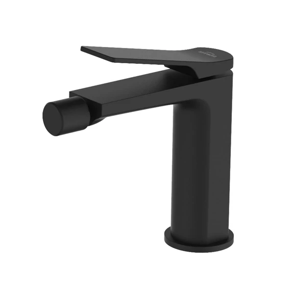 INVENA NERI BLACK Bidécsaptelep, álló, fekete, Waterplating bevonat