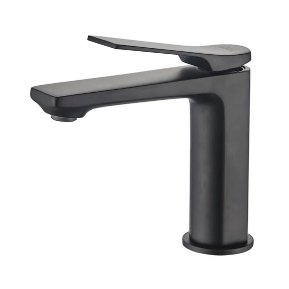 INVENA NERI BLACK mosdócsaptelep, álló, fekete, waterplating bevonat