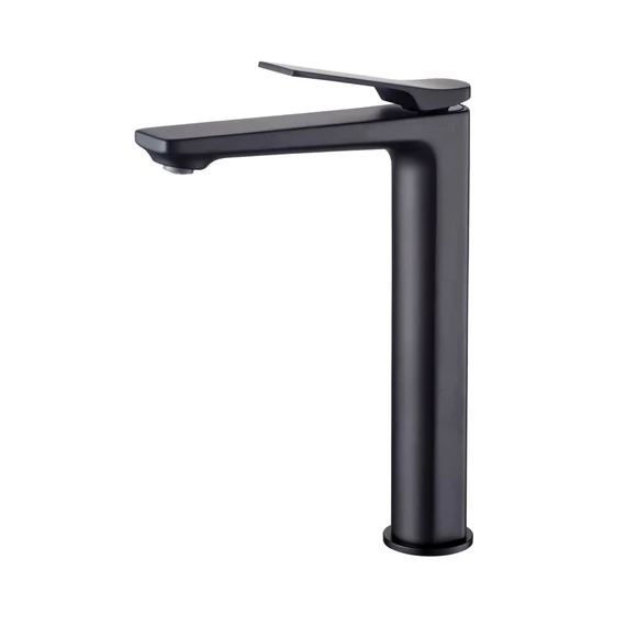 INVENA NERI BLACK magasított mosdócsaptelep, álló, fekete, waterplating bevonat