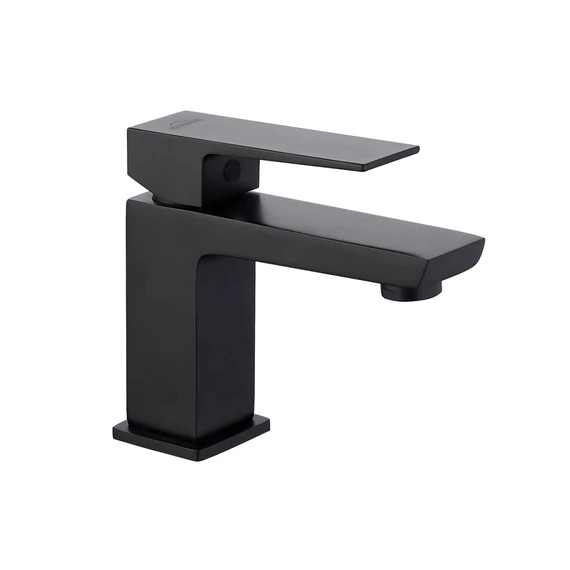 INVENA PAROS BLACK mosdócsaptelep, álló, fekete, waterplating bevonat