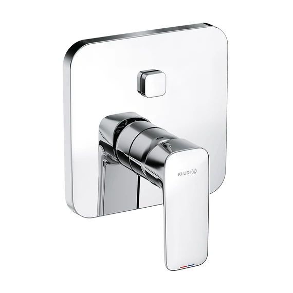 KLUDI Pure&Style falsík alatti kád/zuhany csaptelep PUSH & SWITCH funkcióval