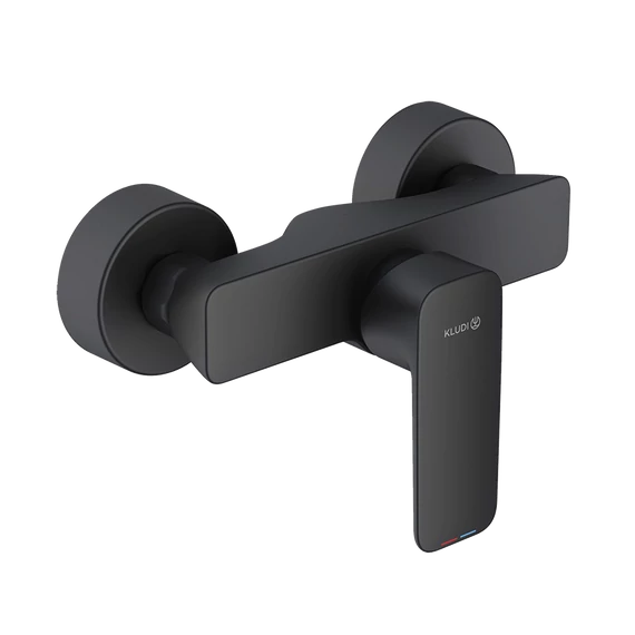 KLUDI Pure&Style zuhany csaptelep, fekete