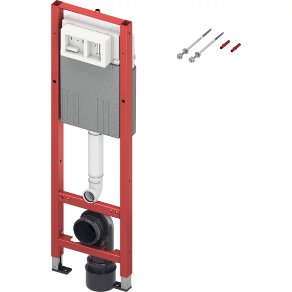 TECE Base falba építhető WC modul Base 320 tartállyal, 1120 mm