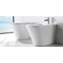 Kép 2/3 - WELLIS Clement Rimless álló WC – hátsó kifolyású, mélyöblítésű porcelán WC Slim Soft Closing ülőkével BEMUTATÓ