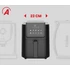 Kép 4/8 - ARDES ARFRYA10L 5 literes Air Fryer forrólevegős sütő