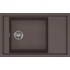Kép 1/2 - ELLECI- Mosogatótálca Sintesi 305 Keratek K87 Cocoa inox tartozékokkal