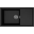 Kép 1/2 - ELLECI - Mosogatótálca Sintesi 410 K86 Black inox tartozékokkal