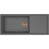Kép 1/2 - ELLECI- Mosogatótálca Sintesi 510 Keratek K99 Dark Grey bronz tartozékokkal