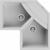 Kép 1/2 - ELLECI - Mosogatótálca Unico CORNER sarok M79 aluminium