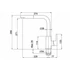 Kép 2/2 - ELLECI - Csaptelep Shell Plus (C02) G40 nero