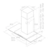 Kép 2/3 - Elica - Páraelszívó FLAT GLASS IX/A/90
