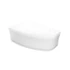Kép 2/4 - H2O Kitty aszimmetrikus kád 150x95 balos