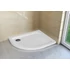 Kép 1/2 - H2O Nero E Slim íves aszimmetrikus lapos zuhanytálca 100x80 balos