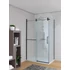 Kép 2/8 - KOLPA SAN Virgo UNI TK 160x90 felső sínrendszerű, tolóajtós zuhanykabin, Ezüst