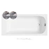 Kép 1/6 - M-ACRYL Mira Slim egyenes akril kád 180x80 + Ajándék kádláb és peremrögzítő